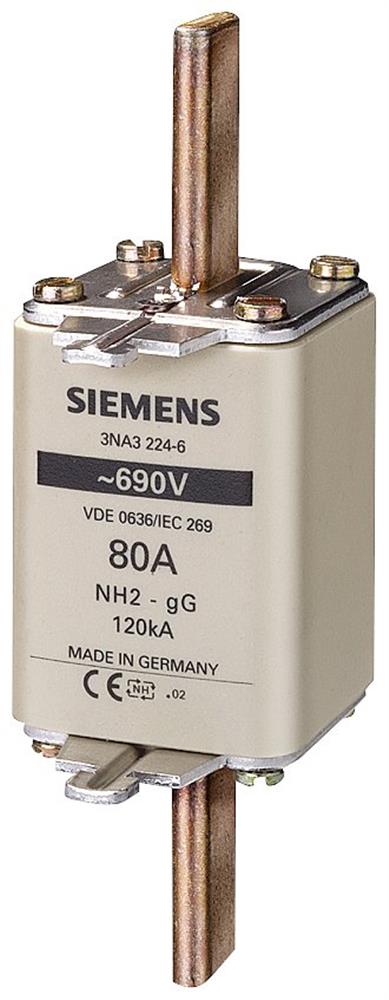 Siemens Sentron 3NA3 NH2 Fuse - 160A 4001869056234