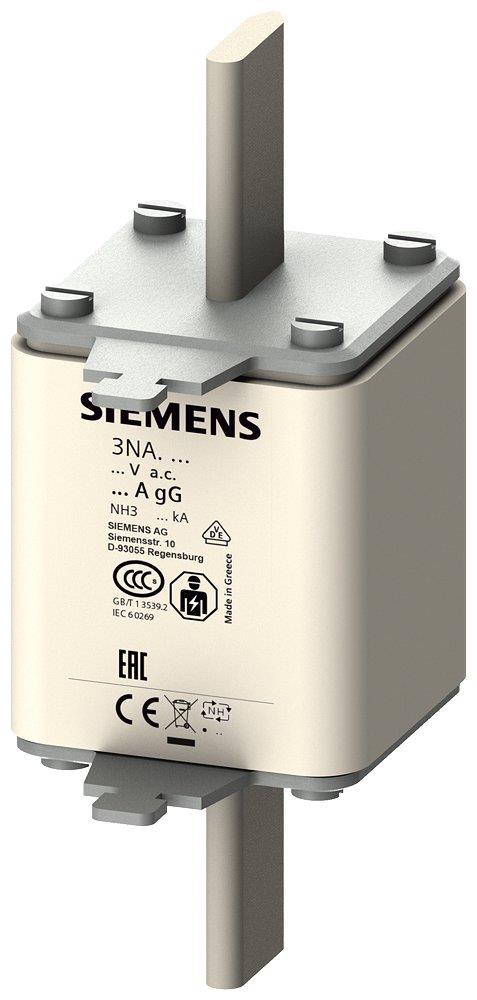 Siemens Sentron 3NA3 NH3 Fuse - 400A 4001869056548