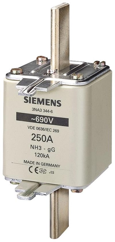 Siemens Sentron 3NA3 NH3 Fuse - 400A 4001869056555