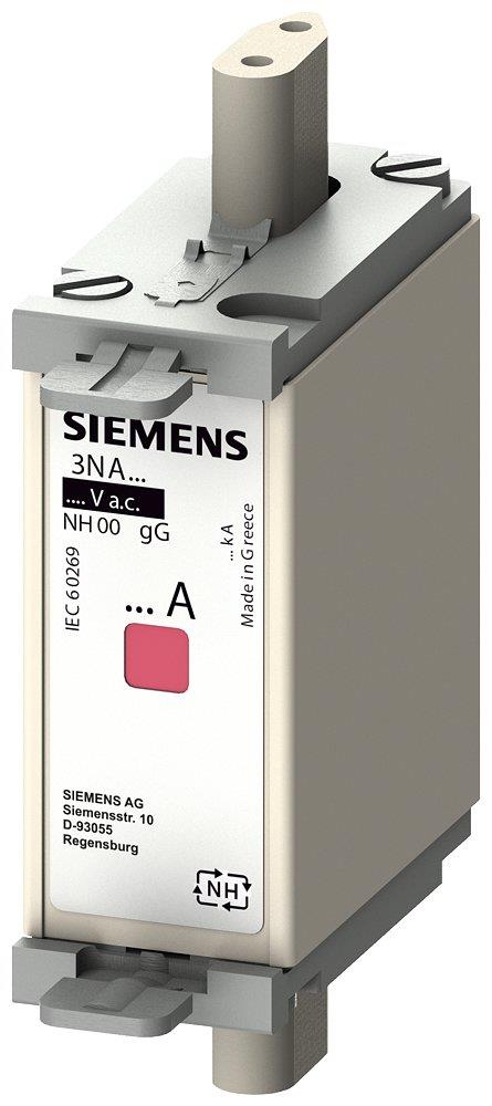 Siemens Sentron 3NA6 NH000 Fuse - 4A