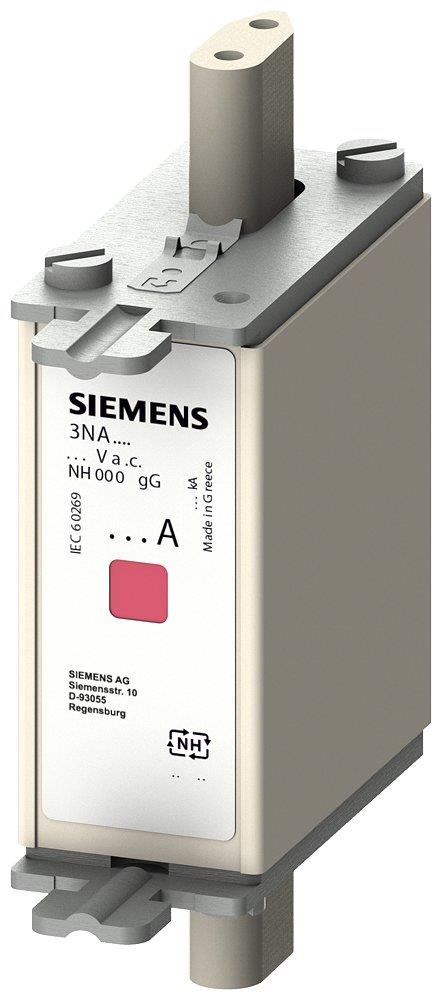 Siemens Sentron 3NA7 NH000 Fuse - 50A