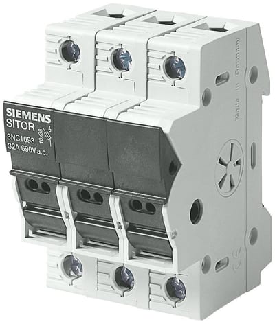 Siemens Sentron 3NC1 Fuse contact - 10X38MM, 32A 4011209570320