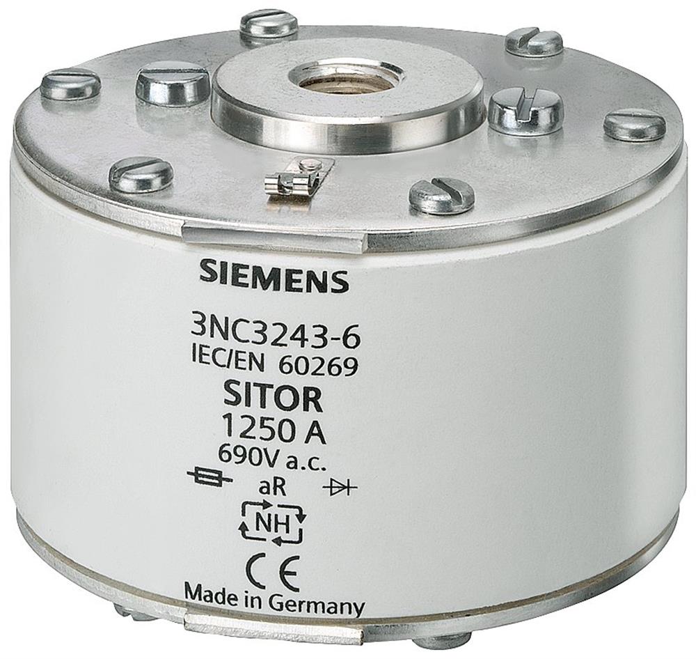 Siemens Sentron 3NC1 NH2 Sitor Fuse - 1250A