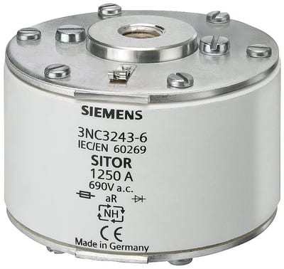 Siemens Sentron 3NC1 NH2 Sitor Fuse - 1250A