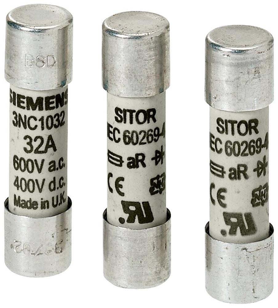 Siemens Sentron 3NC2 Cylindrical fuse - 22X58MM, 40A