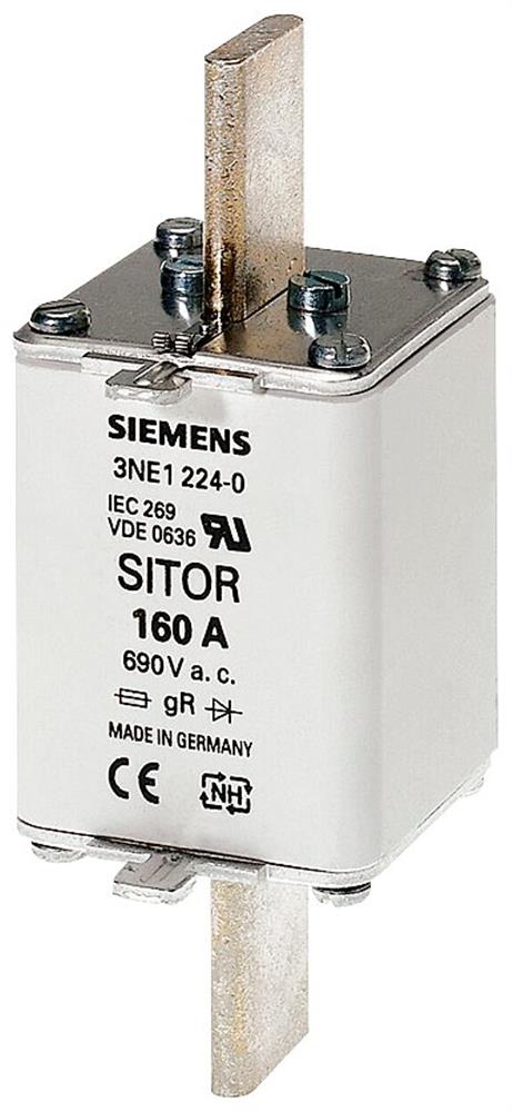 Siemens Sentron 3NE1 NH1 Sitor Fuse - 200A 4011209568082