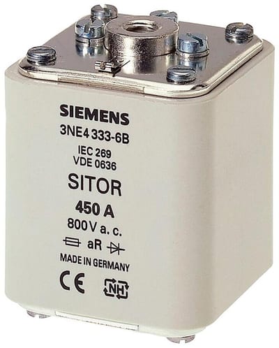 Siemens Sentron 3NE4 NH0 Sitor Fuse - 500A