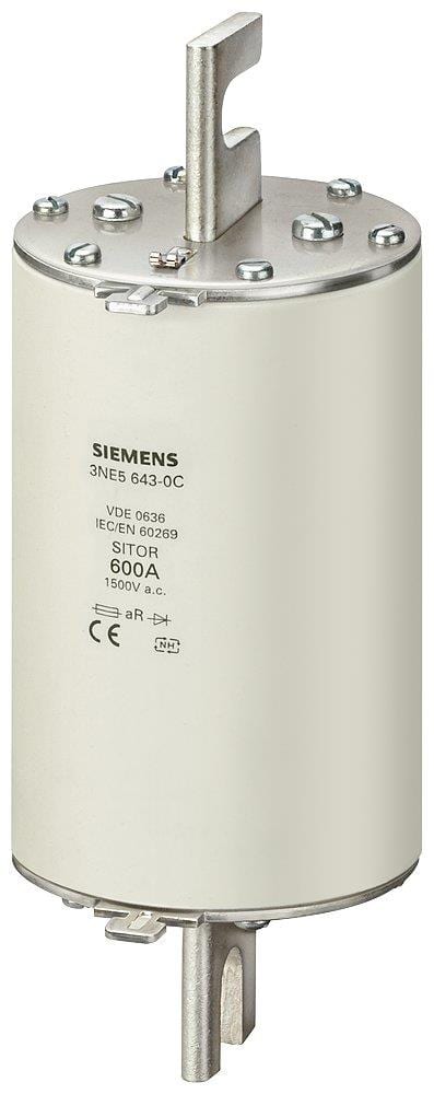 Siemens Sentron 3NE5 NH3 Sitor Fuse - 600A