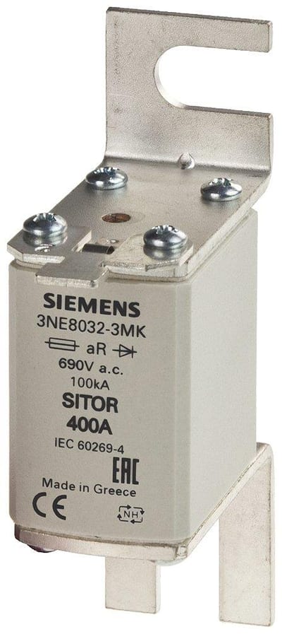 Siemens Sentron 3NE8 NH00 Sitor Fuse - 80A