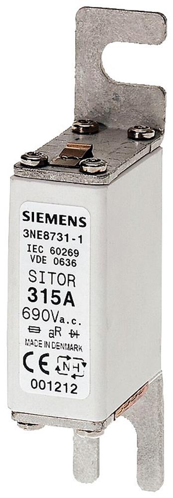 Siemens Sentron 3NE8 NH000 Sitor Fuse - 50A 4011209457355