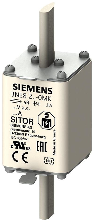 Siemens Sentron 3NE8 NH1 Sitor Fuse - 125A