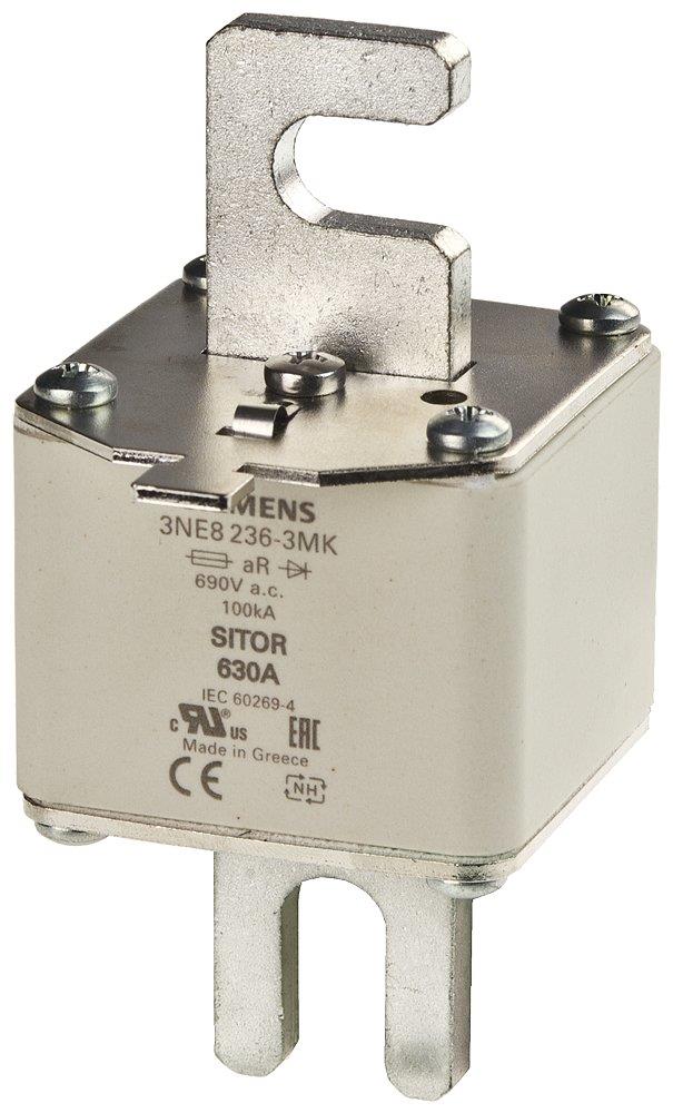 Siemens Sentron 3NE8 NH1 Sitor Fuse - 550A