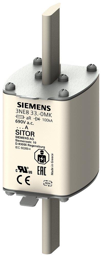 Siemens Sentron 3NE8 NH2 Sitor Fuse - 450A