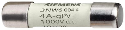 Siemens Sentron 3NW6 Cylindrical fuse - 10X38MM, 12A