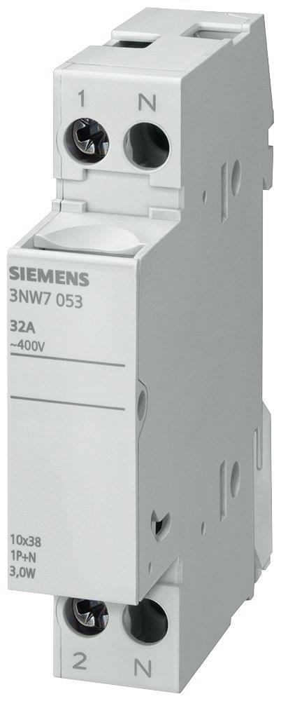Siemens Sentron 3NW7 Cylindrical fuse holder - 8X32MM, 20A 4001869315652