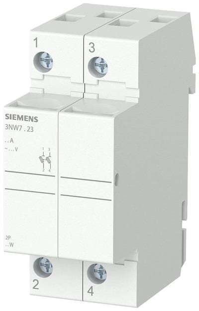 Siemens Sentron 3NW7 Cylindrical fuse holder - 8X32MM, 20A 4001869315669