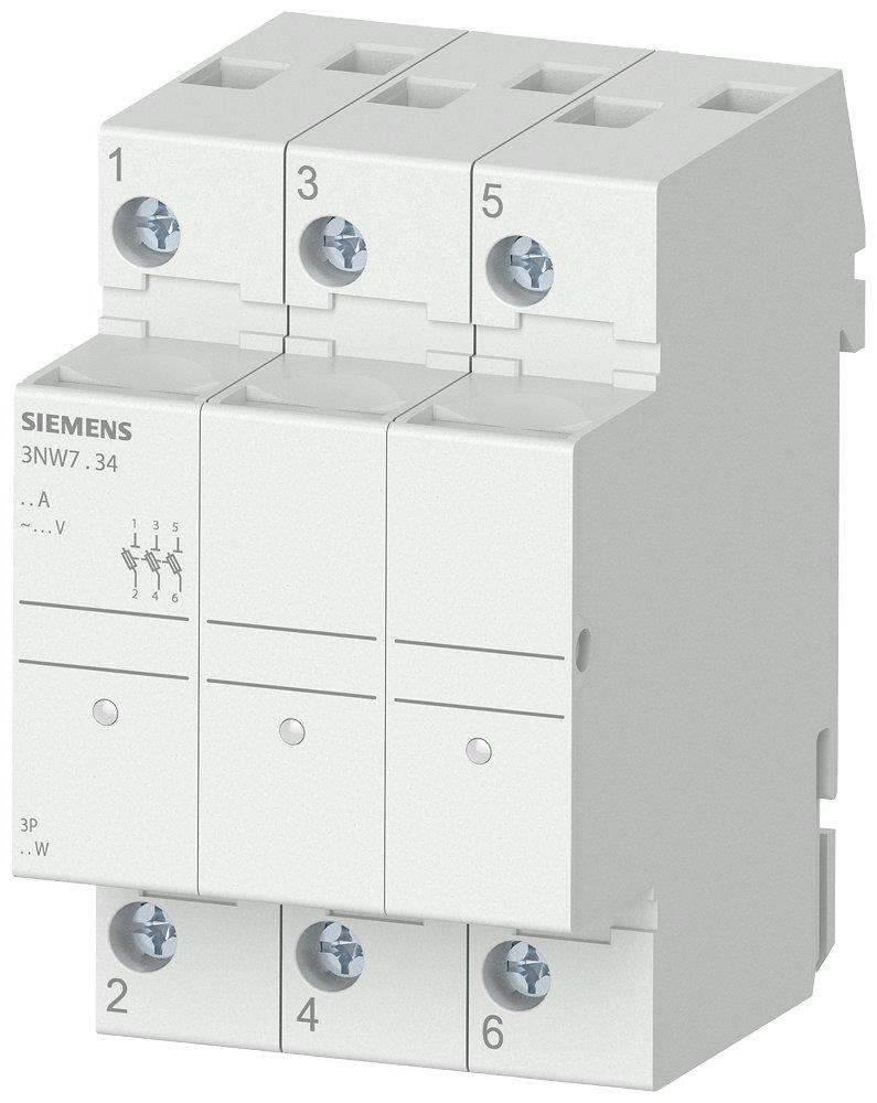 Siemens Sentron 3NW7 Cylindrical fuse holder - 8X32MM, 20A 4001869357669