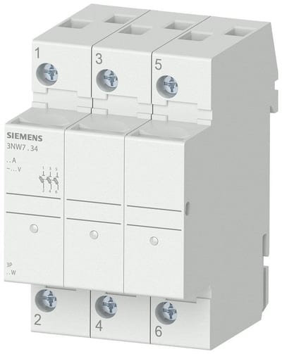 Siemens Sentron 3NW7 Cylindrical fuse holder - 8X32MM, 20A 4001869357669