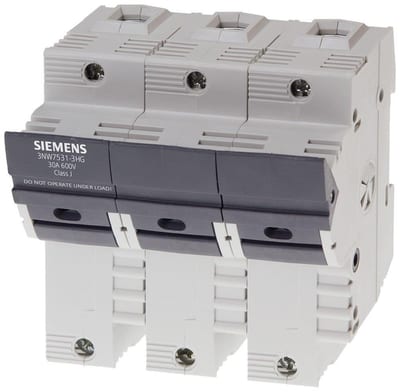 Siemens Sentron 3NW7 Retaining Holder - 3PMM, 30A 4001869523149