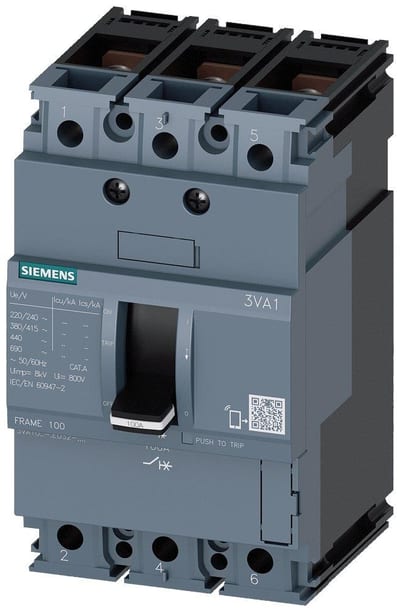 Siemens Sentron 3VA1 Maximum breaker - 4042948811702