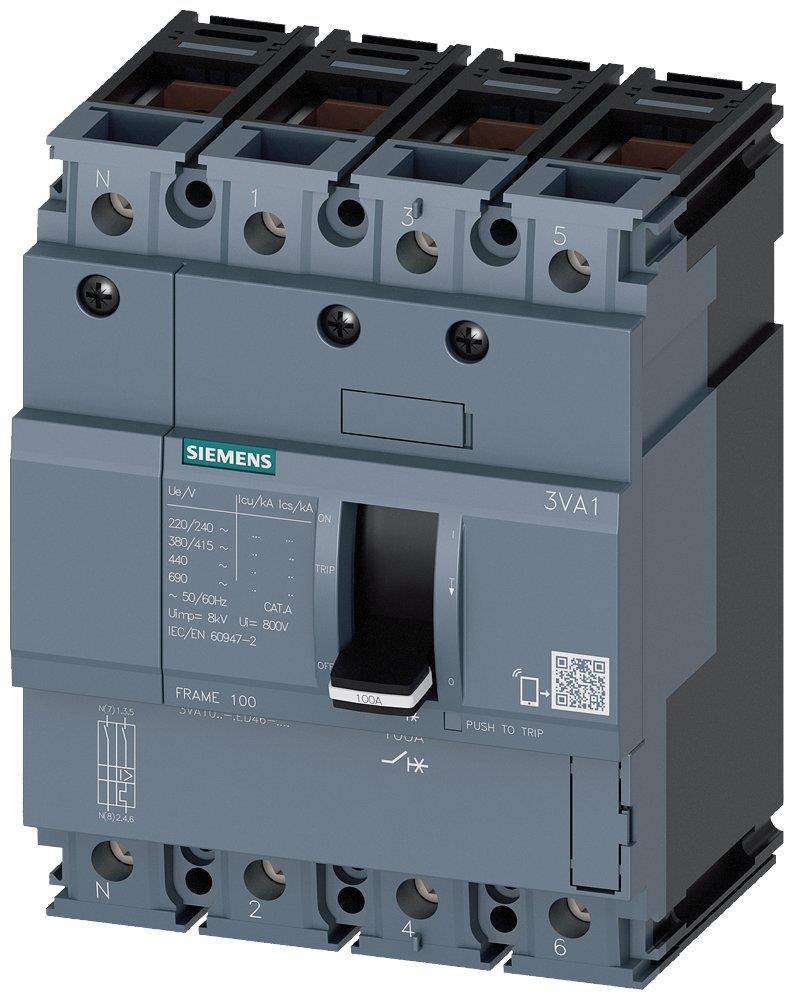 Siemens Sentron 3VA1 Maximum breaker - 4042948820186