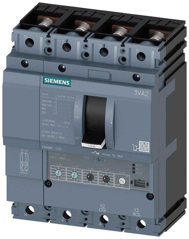 Siemens Sentron 3VA2 Maximum breaker - 4042948803349