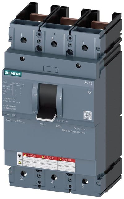 Siemens Sentron 3VA5 Switch - 690V 4042948868355