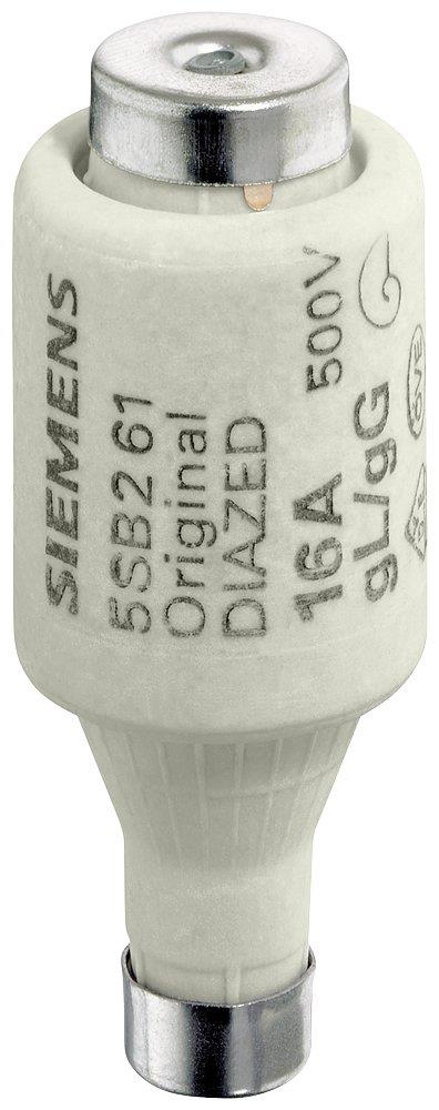 Siemens Sentron 5SB2 Diazed Fuse - red