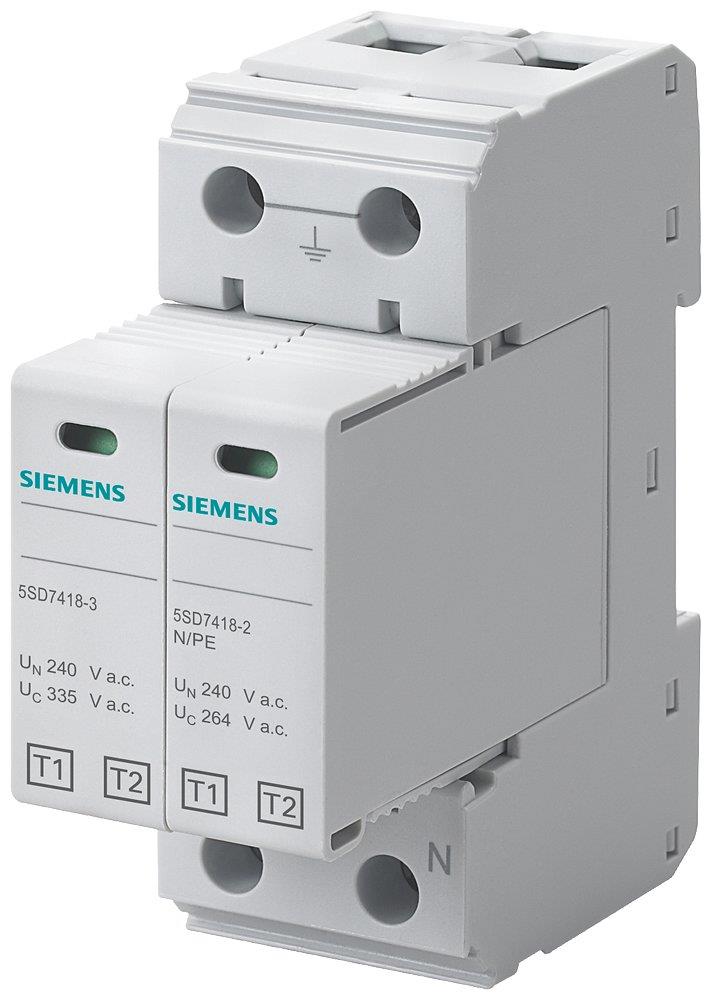 Siemens Sentron 5SD7 Lightning arrester - SPD, 3P