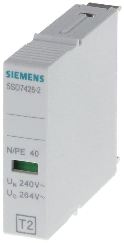 Siemens Sentron 5SD7 Plug-in module - SPD, 2P