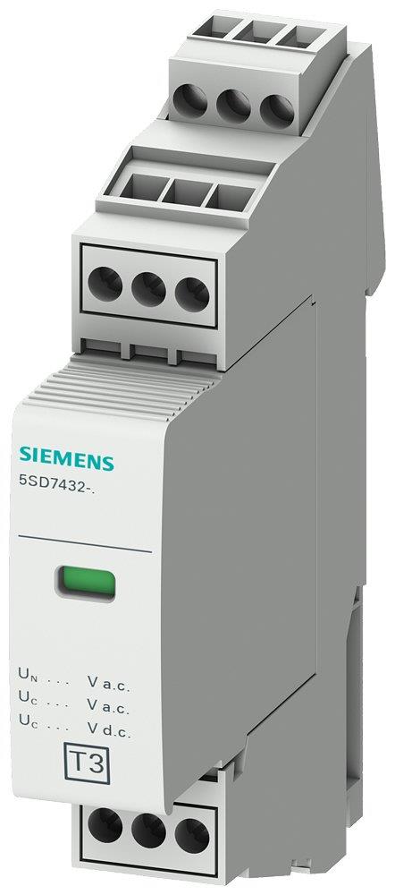 Siemens Sentron 5SD7 Voltage protection - SPD, 2P