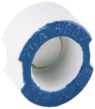 Siemens Sentron 5SH3 Diazed Adapter screw - 20A, blue