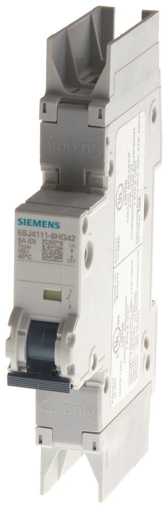 Siemens Sentron 5SJ4 Circuit breaker - 0.5A, 1P, D 4001869384108