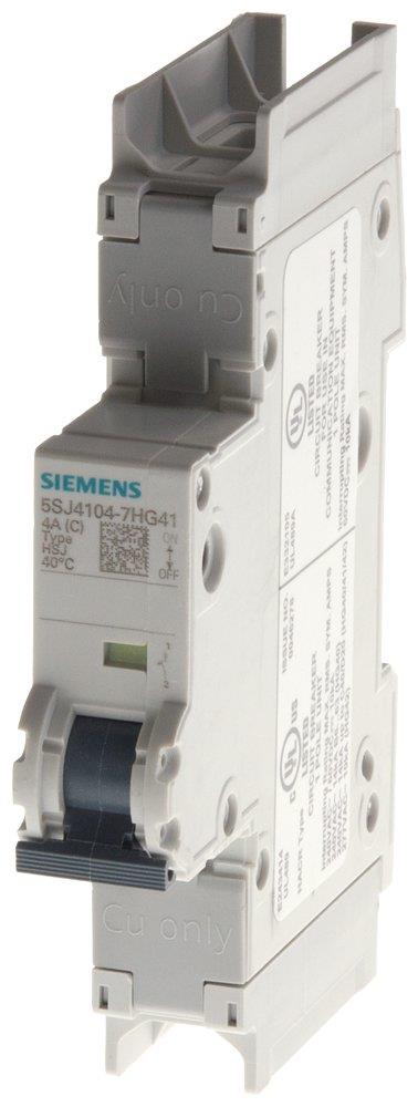 Siemens Sentron 5SJ4 Circuit breaker - 3A, 1P, C
