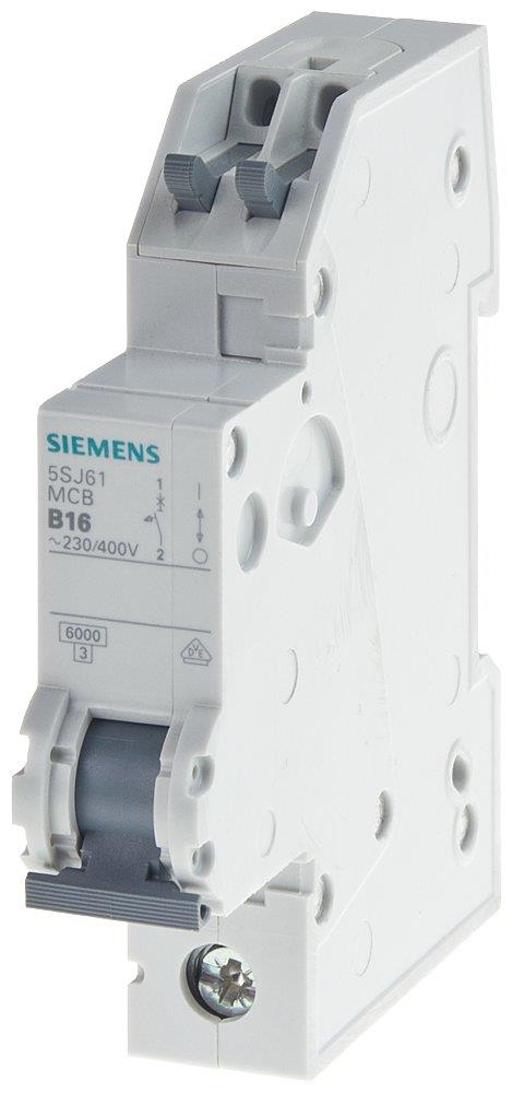 Siemens Sentron 5SJ6 Circuit breaker - 10A, 1P, C