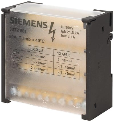 Siemens Sentron 5ST2 Distribution Block - 4001869318943