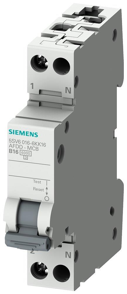 Siemens Sentron 5SV6 Combination Switch - 10A, 1P + N, B 4001869564975