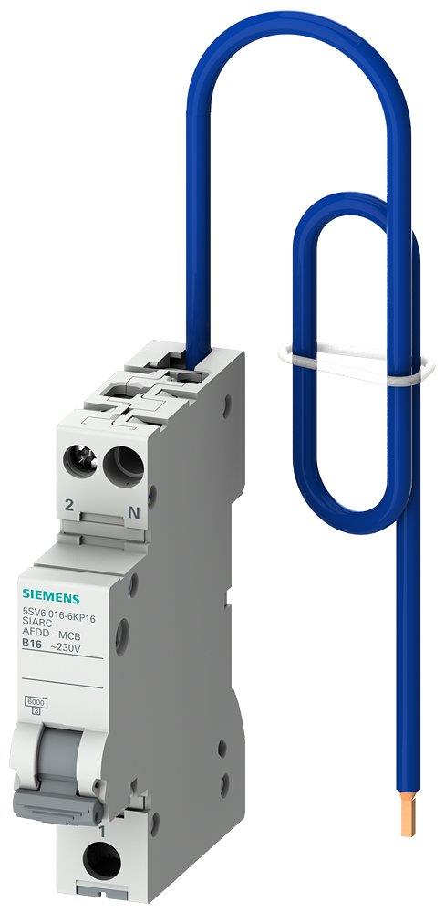 Siemens Sentron 5SV6 Combination Switch - 10A, 1P + N, C 4001869569420