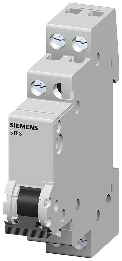 Siemens Sentron 5TE8 Control switch - 20A, 1NO, 1