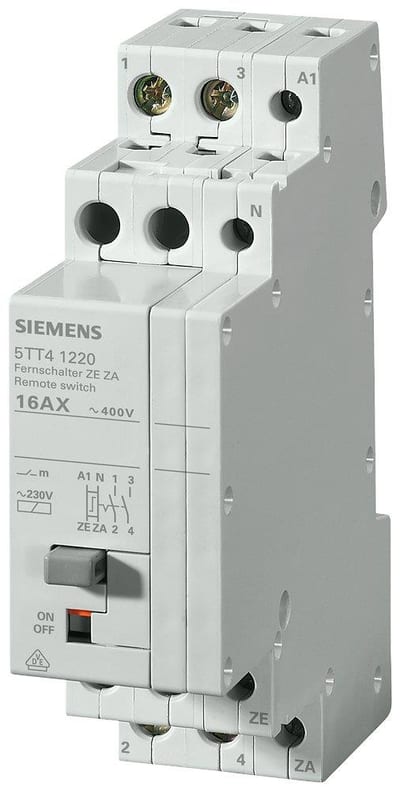 Siemens Sentron 5TT4 Remote control switch - 16A, 2NO 4001869402505