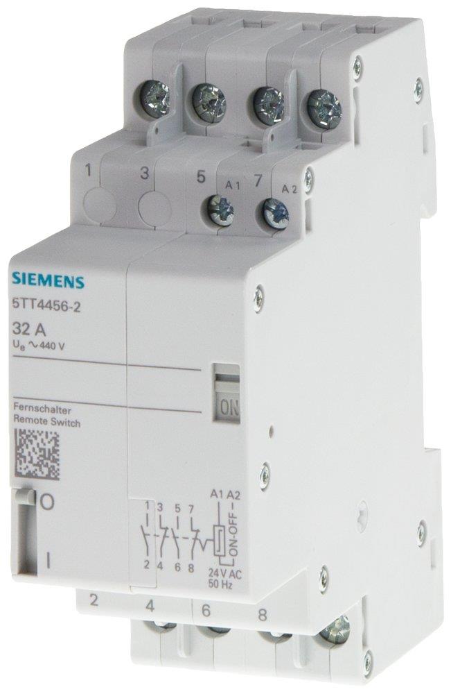 Siemens Sentron 5TT4 Remote control switch - 25A, 4P, 4NO, 1