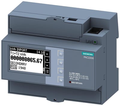 Siemens Sentron 7KM2 PAC2200 Gauge - 4001869538563