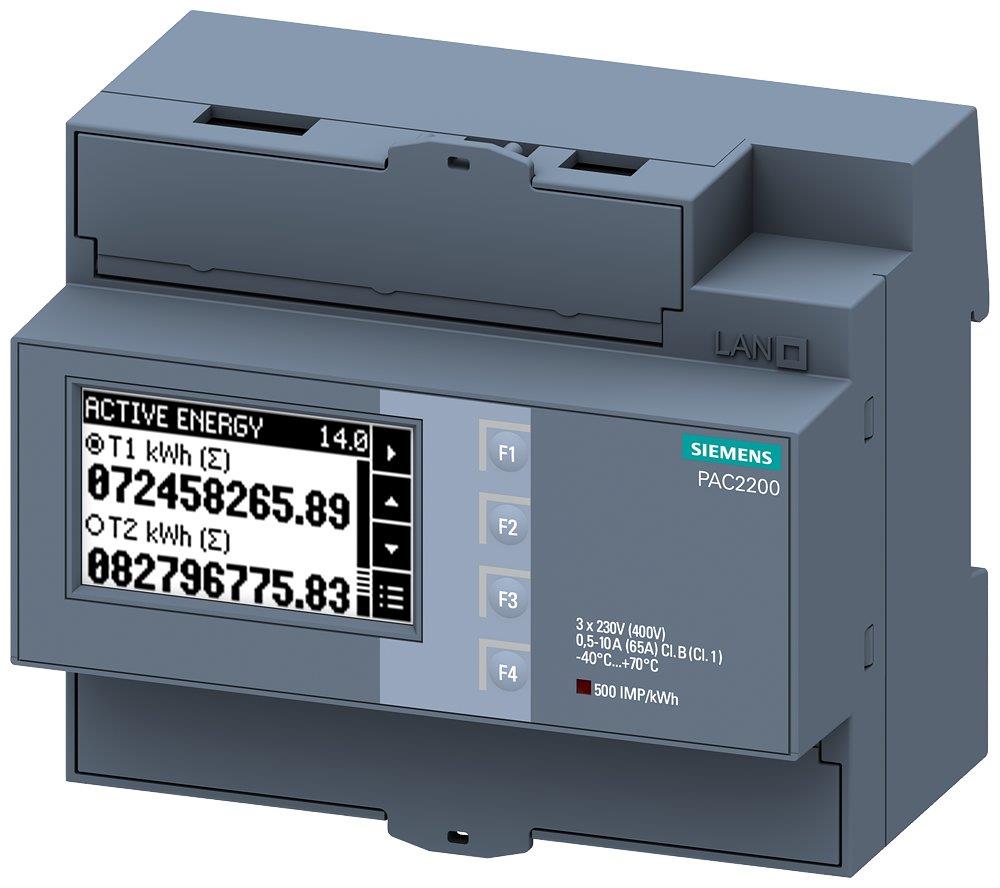 Siemens Sentron 7KM2 PAC2200 Gauge - 4001869538587