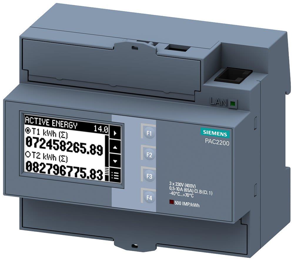 Siemens Sentron 7KM2 PAC2200 Gauge - 4001869538594