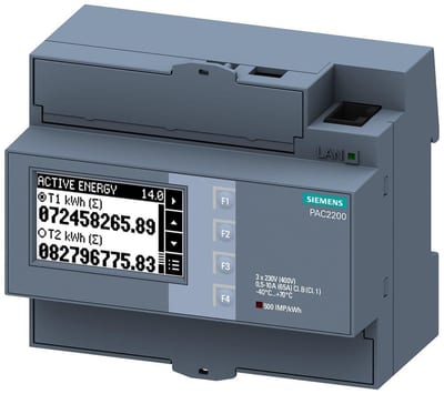 Siemens Sentron 7KM2 PAC2200 Gauge - 4001869538594