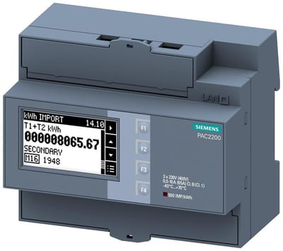 Siemens Sentron 7KM2 PAC2200 Gauge - 4001869538600