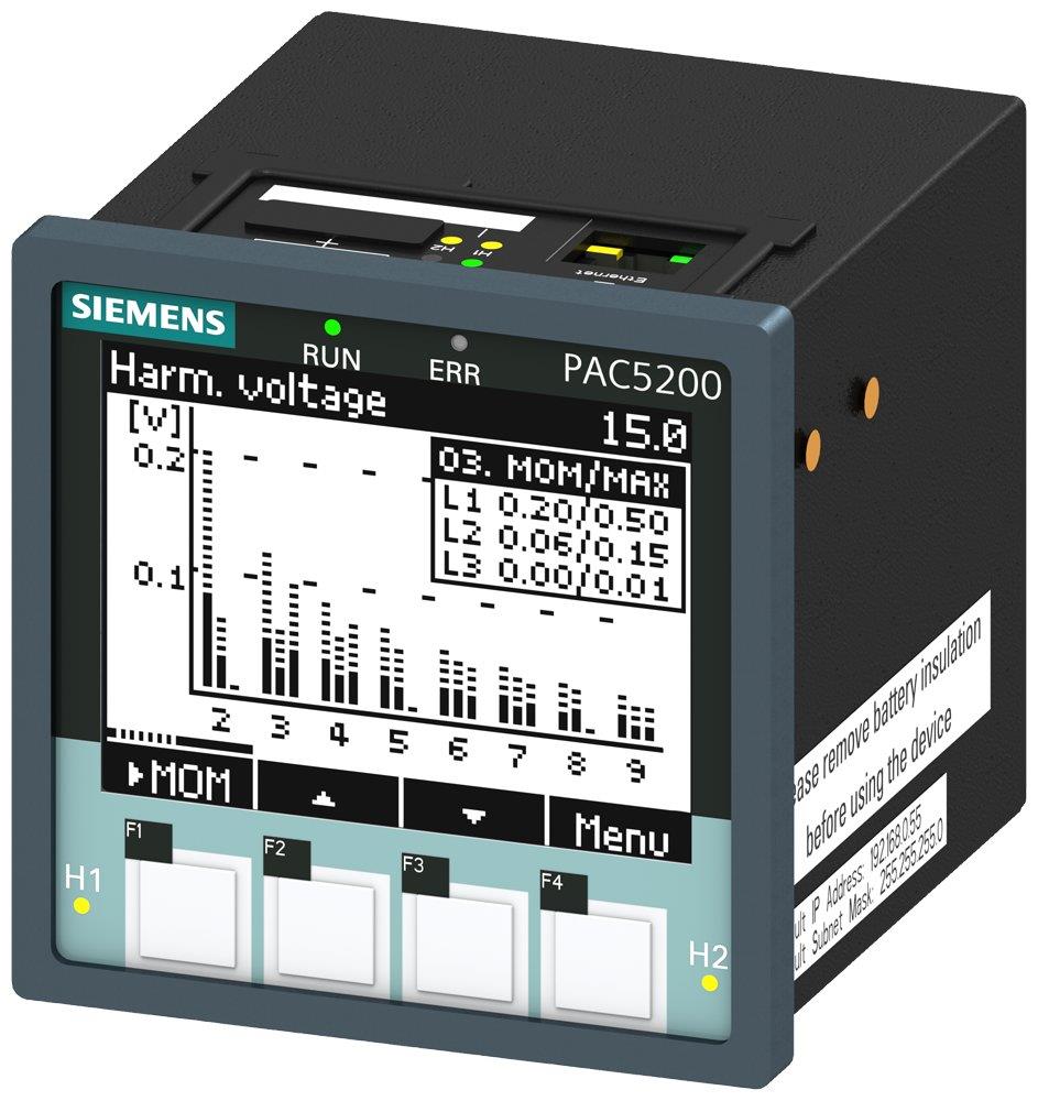 Siemens Sentron 7KM5 PAC5200 Gauge - 4001869524597
