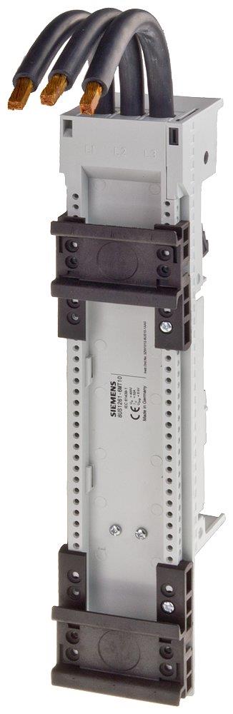 Siemens Sentron 8US1 Adapter - 25mm, 60mm Rail system, plastic