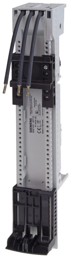 Siemens Sentron 8US1 Adapter - 45X260MM, 60mm Rail system, plastic