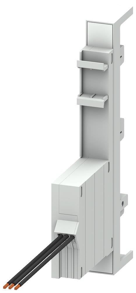 Siemens Sentron 8US1 Adapter - 60mm, 60mm Rail system, plastic 4001869533216